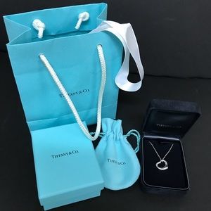 Tiffany & Co. ELSA PERETTI OPEN HEART PENDANT